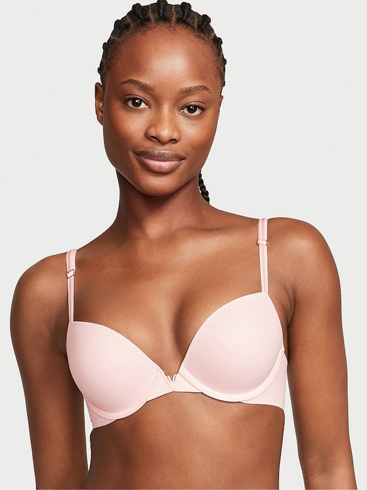 Victoria's Secret Purest Pink Smooth Push Up Bra - Image 1 of 4 Victoria's Secret Purest Pink Smooth Push Up Bra - Image 1 of 4