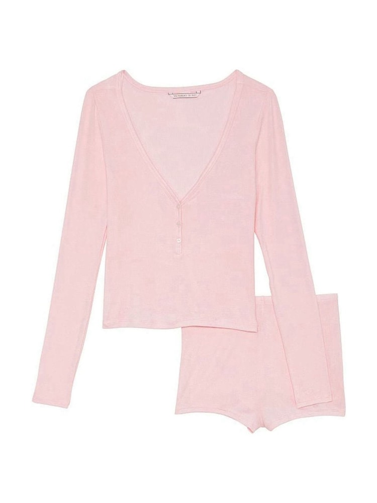Victoria's Secret Pink Modal Short Pyjamas - Image 3 of 3 Victoria's Secret Pink Modal Short Pyjamas - Image 3 of 3