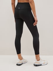 Gap Black 7/8 Length High Waisted Power Stretch Leggings - Image 2 of 7