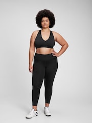 Gap Black 7/8 Length High Waisted Power Stretch Leggings - Image 5 of 7