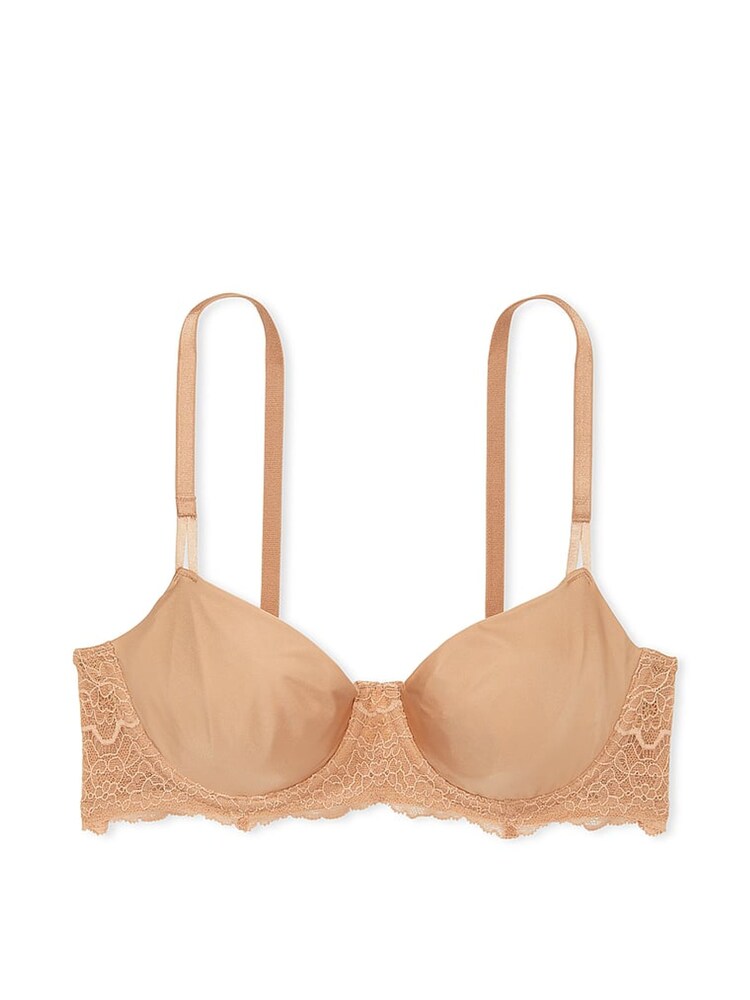 Victoria's Secret Nude Praline Smooth Unlined Balcony Bra - Image 3 of 3