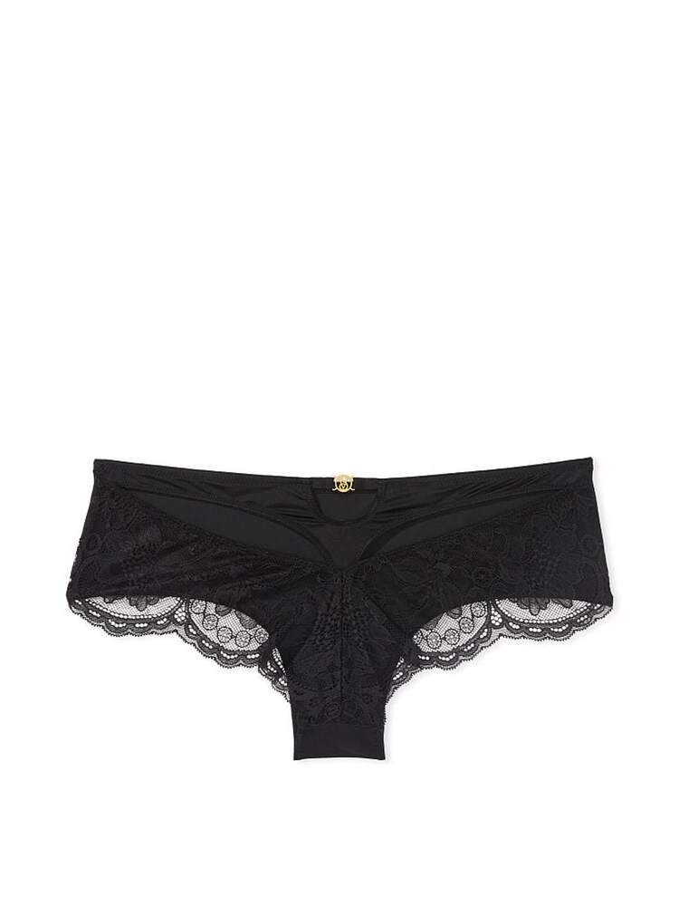 Victoria's Secret Black Smooth Back Cutout Cheeky Knickers - Image 3 of 3
