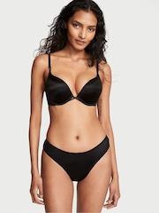 Victoria's Secret Black Smooth Thong Knickers - Image 1 of 3