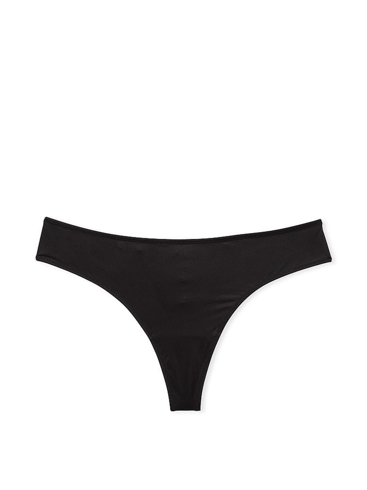 Victoria's Secret Black Smooth Thong Knickers - Image 3 of 3