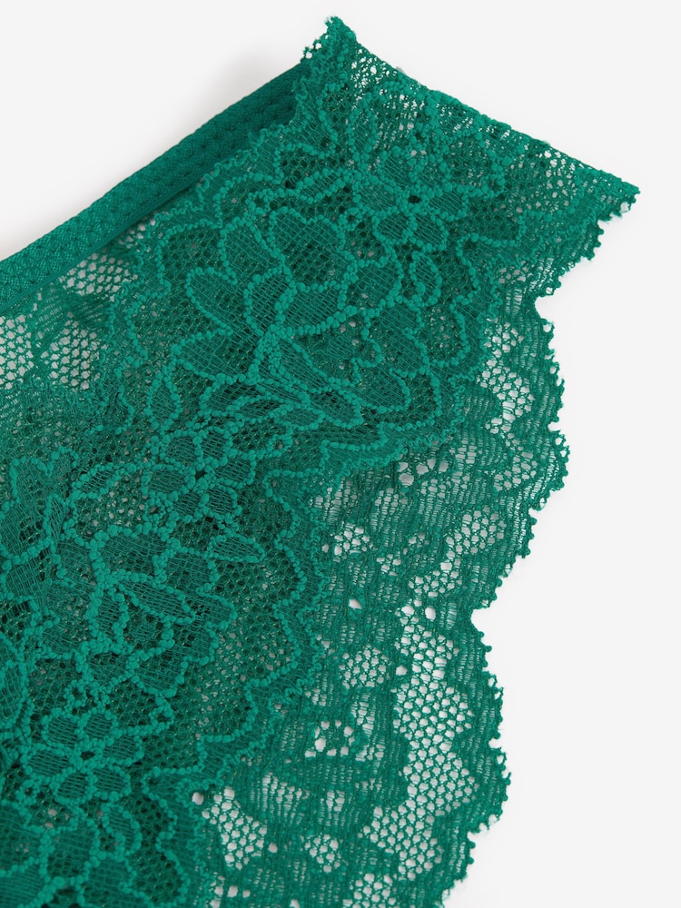 Victoria's Secret Spruce Green Cheeky Knickers - Image 2 of 3 Victoria's Secret Spruce Green Cheeky Knickers - Image 2 of 3