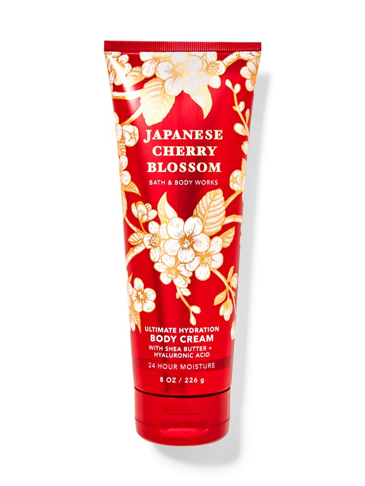 Bath & Body Works Japanese Cherry Blossom Ultimate Hydration Body Cream 8 oz / 226 g - Image 1 of 1