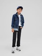 Azul - Chaqueta vaquera Icon de Gap (4-12 años) - Imagen 3 de 3