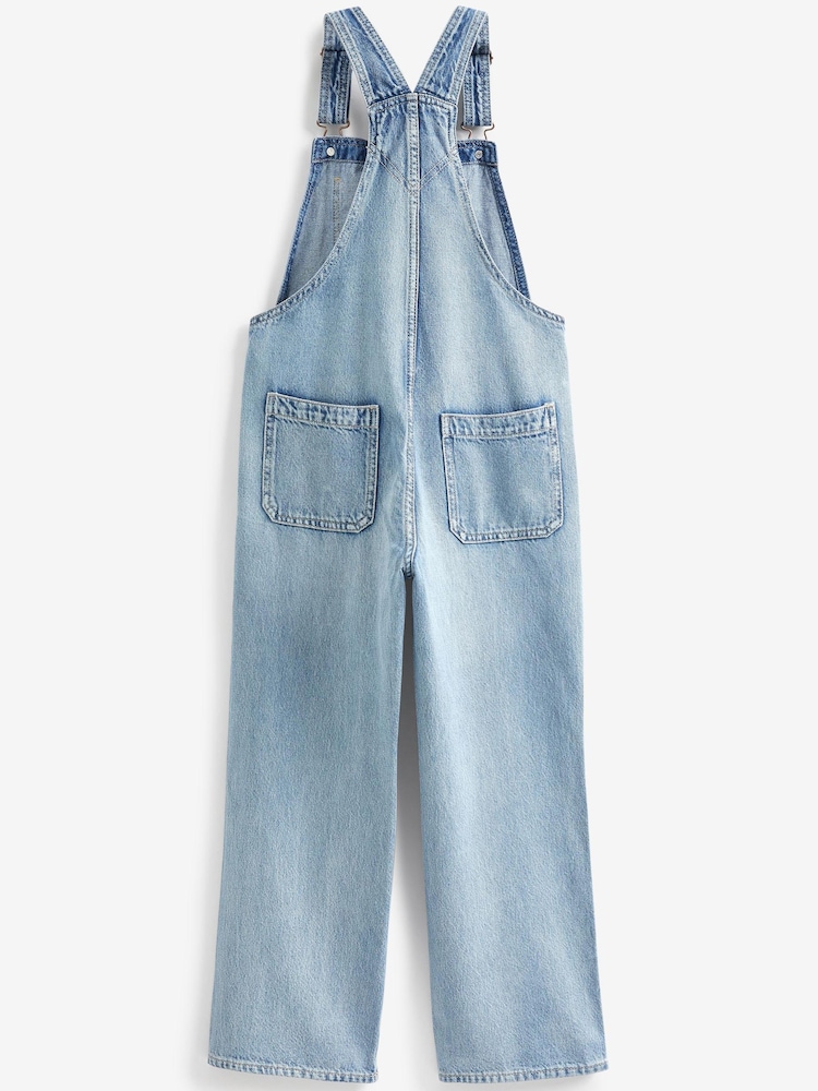 Gap Blue Denim Overalls (4-13yrs) - Image 2 of 4