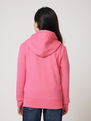Gap Pink Logo Zip Through Hoodie (4-13yrs) - Image 2 of 5
