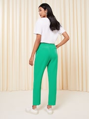 Friends Like These Jade Green Green Tailored Ankle Grazer Trousers - Image 4 of 4