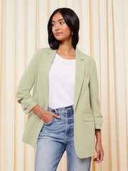 Friends Like These Sage Green Edge to Edge Tailored Blazer - Image 1 of 6