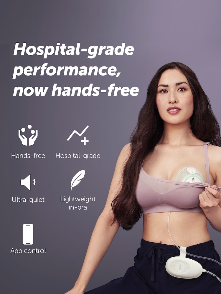 Elvie Stride Single Hospital-Grade, Handsfree Electric Breast Pump - Image 4 of 4