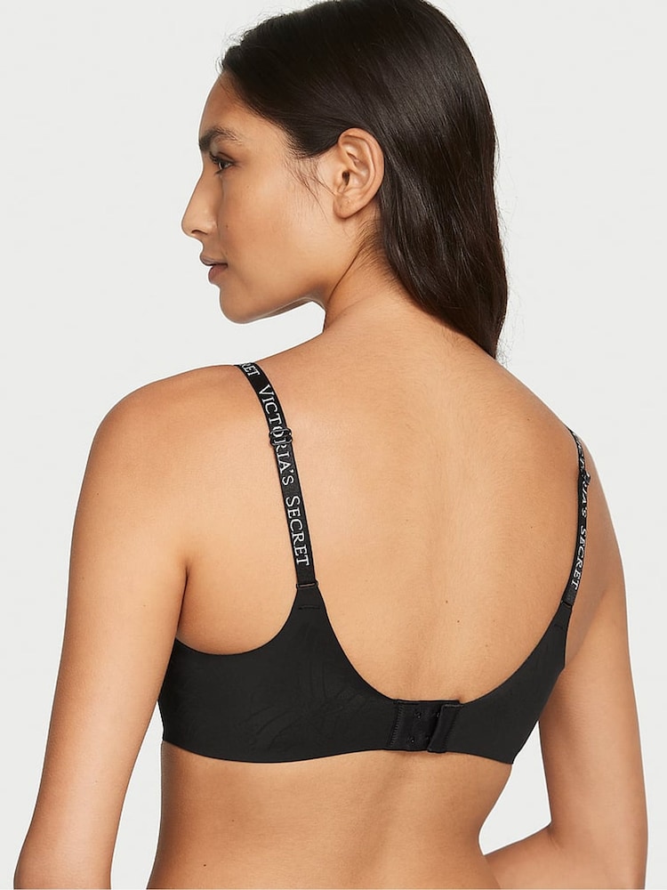 Victoria's Secret Black Lightly Lined Lounge Bralette - Image 2 of 3