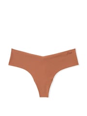 Victoria's Secret PINK Caramel Nude No Show Thong Knickers - Image 1 of 2