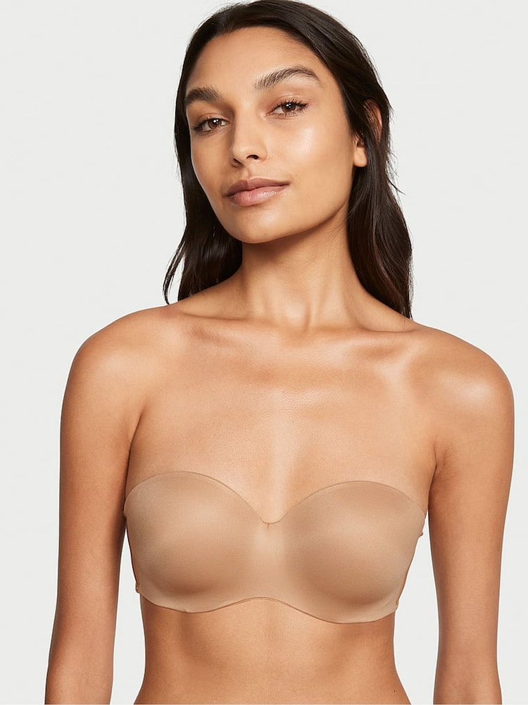 Victoria's Secret Sweet Praline Nude Strapless Bra - Image 1 of 4