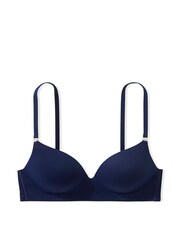 Victoria's Secret Ensign Navy Blue Smooth Non Wired Push Up Bra - Image 3 of 3