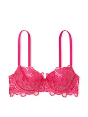 Victoria's Secret Forever Pink Hearts Lightly Lined Demi Bra - Image 3 of 3