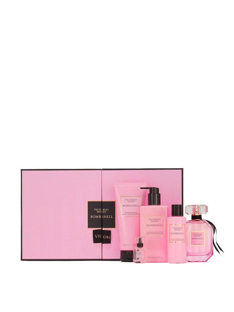 Victoria's Secret Bombshell Perfume 5 Piece Fragrance Gift Set - Image 1 of 3