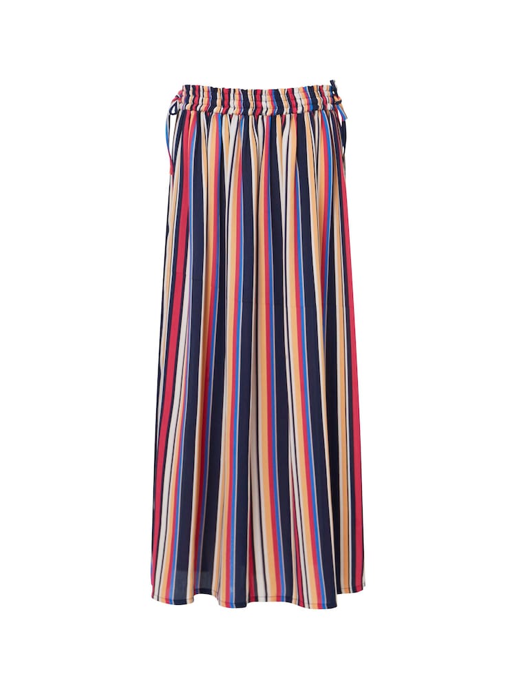 Great Plains White Multi High Summer Stripe Skirt - Image 4 of 4