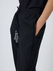 Great Plains Black Spring Drawstring Trouser - Image 3 of 4