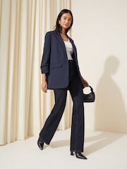 Friends Like These Blue Edge to Edge Tailored Blazer - Image 2 of 4
