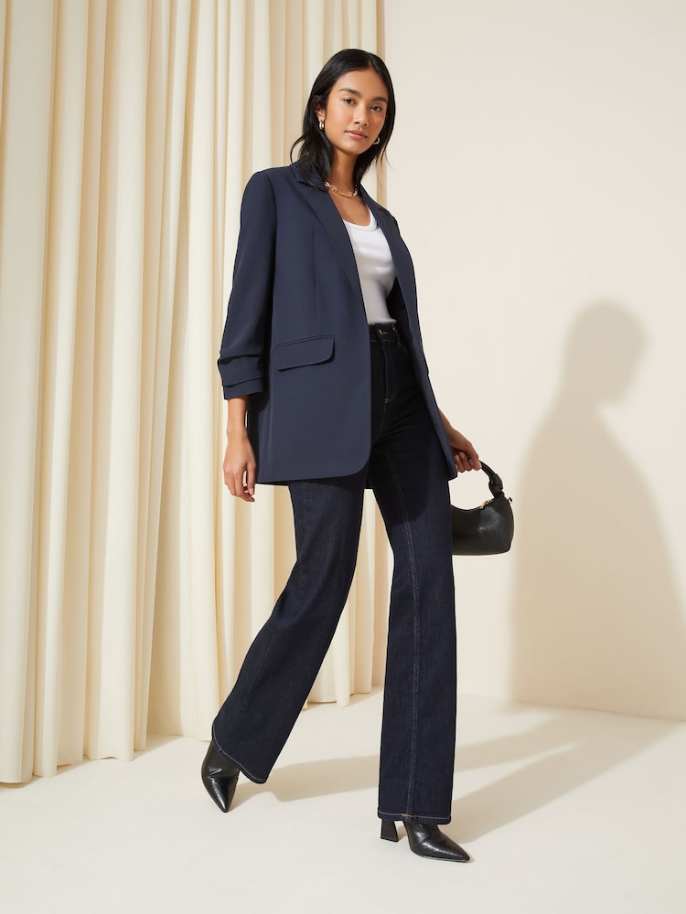 Friends Like These Blue Edge to Edge Tailored Blazer - Image 2 of 4