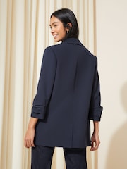 Friends Like These Blue Edge to Edge Tailored Blazer - Image 4 of 4