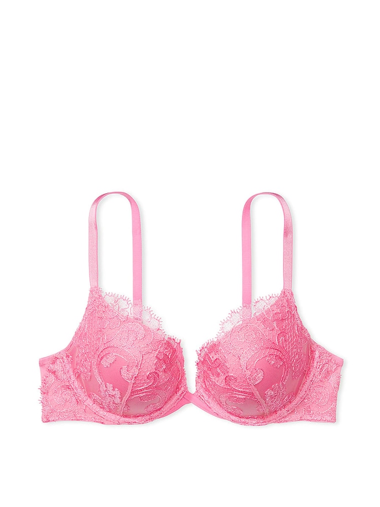 Victoria's Secret Pink Tickled Push Up Boho Floral Bra - Image 3 of 3