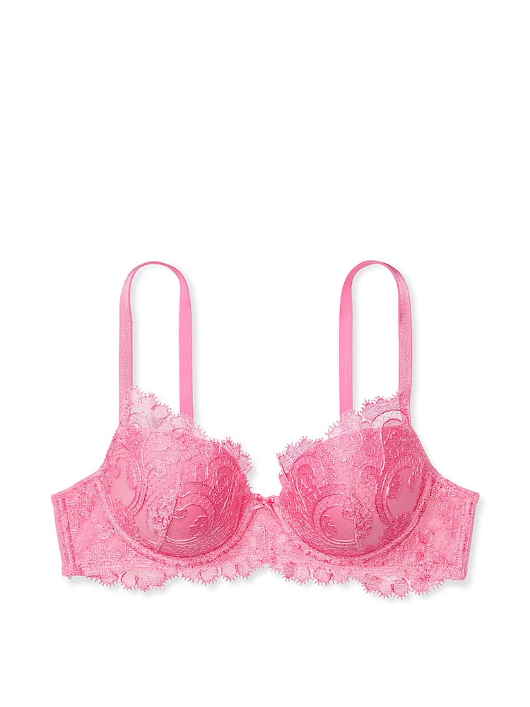 Victoria's Secret Pink Tickled Boho Floral Lightly Lined Demi Boho Floral Bra - Image 4 of 4