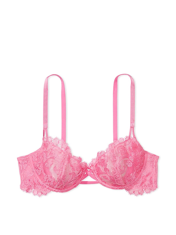 Victoria's Secret Pink Tickled Boho Floral Unlined Balcony Boho Floral Bra - Image 3 of 3 Victoria's Secret Pink Tickled Boho Floral Unlined Balcony Boho Floral Bra - Image 3 of 3