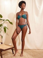 Love & Roses Animal Halter Bikini Top - Image 4 of 4