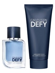 Calvin Klein Defy For Him Eau de Toilette 50ml Gift Set - Image 1 of 3