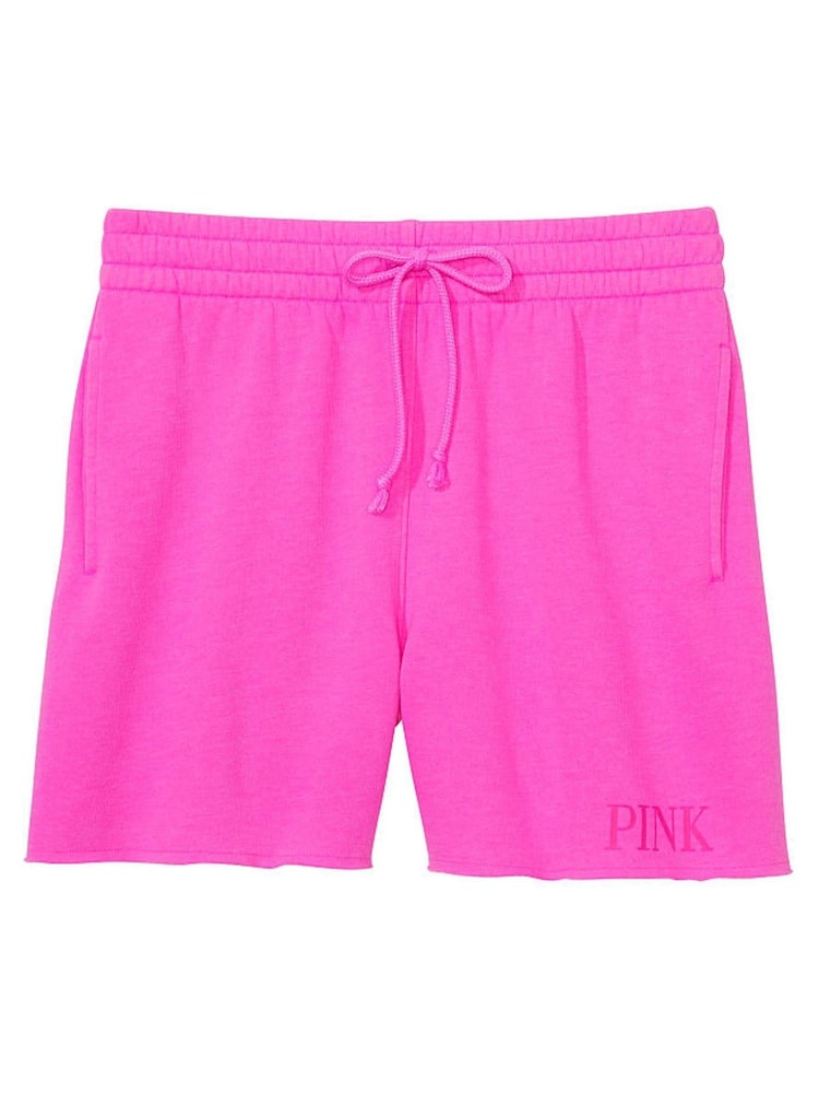 Victoria's Secret PINK Pink Berry Everyday Fleece Sweat Short - Image 4 of 4 Victoria's Secret PINK Pink Berry Everyday Fleece Sweat Short - Image 4 of 4