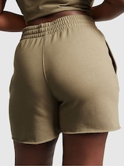 Victoria's Secret PINK Dusted Olive Green Everyday Fleece Sweat Short - Image 3 of 4