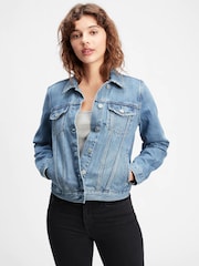 Gap Blue Icon Denim Jacket - Image 1 of 4
