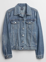 Gap Blue Icon Denim Jacket - Image 3 of 4