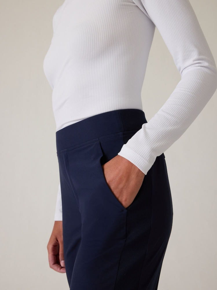 Athleta Blue Brooklyn Mid Rise Featherweight Ankle Trousers - Image 6 of 6