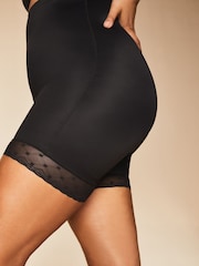 Lipsy Black Sculpt Medium Tummy Control Mid Thigh Shapewear Short - Image 4 of 4