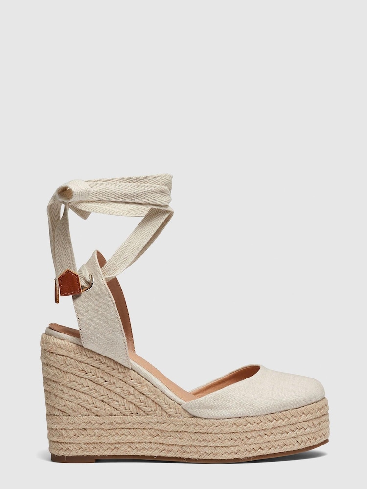 Nude - Novo Buenos Aries Espadrille-Keilabsatzsandalen - Bild 2 von 4 Nude - Novo Buenos Aries Espadrille-Keilabsatzsandalen - Bild 2 von 4