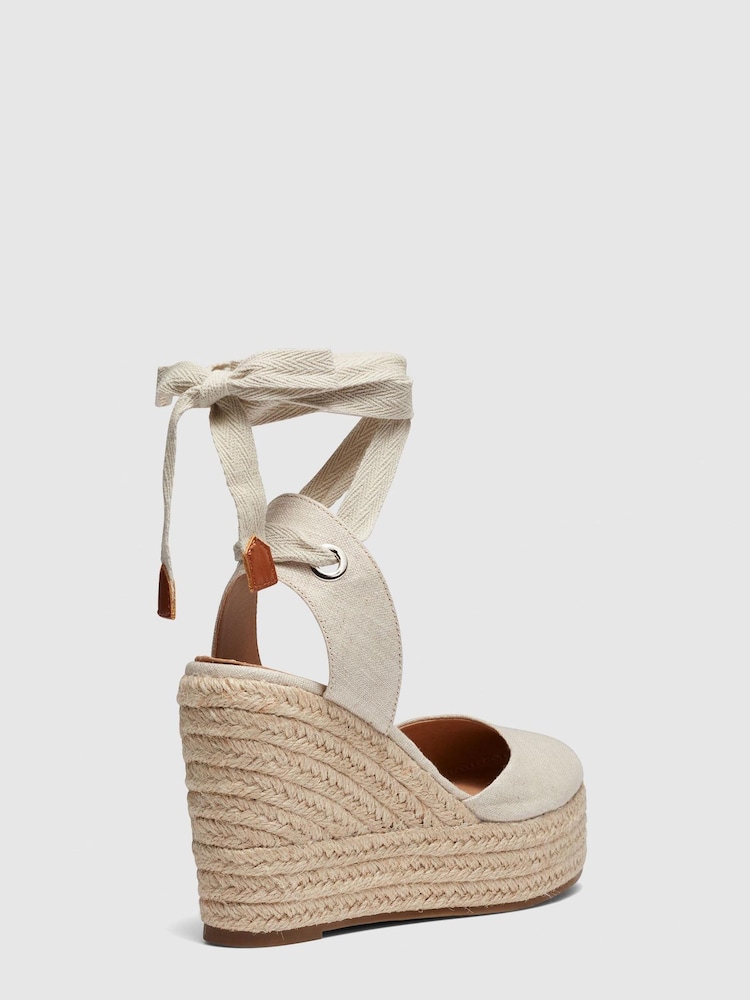 Nude - Novo Buenos Aries Espadrille-Keilabsatzsandalen - Bild 4 von 4 Nude - Novo Buenos Aries Espadrille-Keilabsatzsandalen - Bild 4 von 4