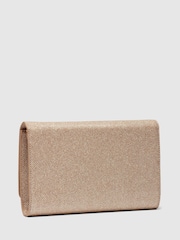 Novo Gold Arcadia Glitter Clutch Bag - Image 3 of 4