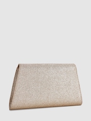 Novo Gold Alias Diamante Bow Clutch Bag - Image 3 of 4