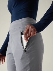 Athleta Blue Trekkie Lightweight Ripstop Walking Joggers - Image 4 of 4
