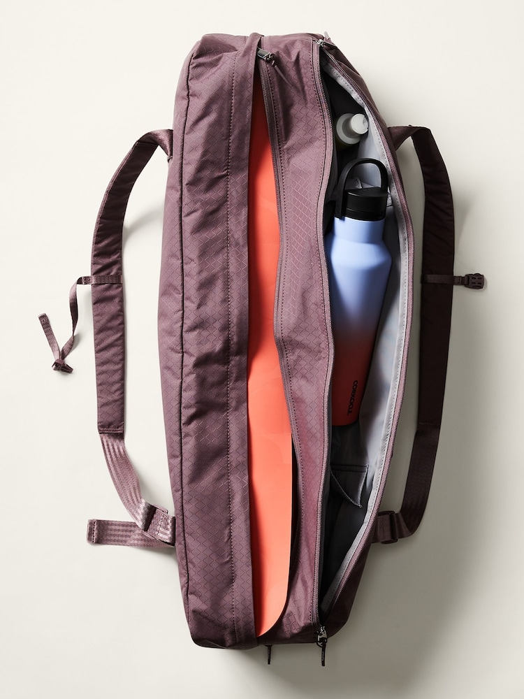 Athleta Purple Adjustable Yoga Mat Bag - Image 3 of 4