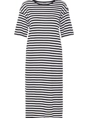 NOISY MAY Black and White Oversized Midi T-Shirt Dress - Image 5 of 5