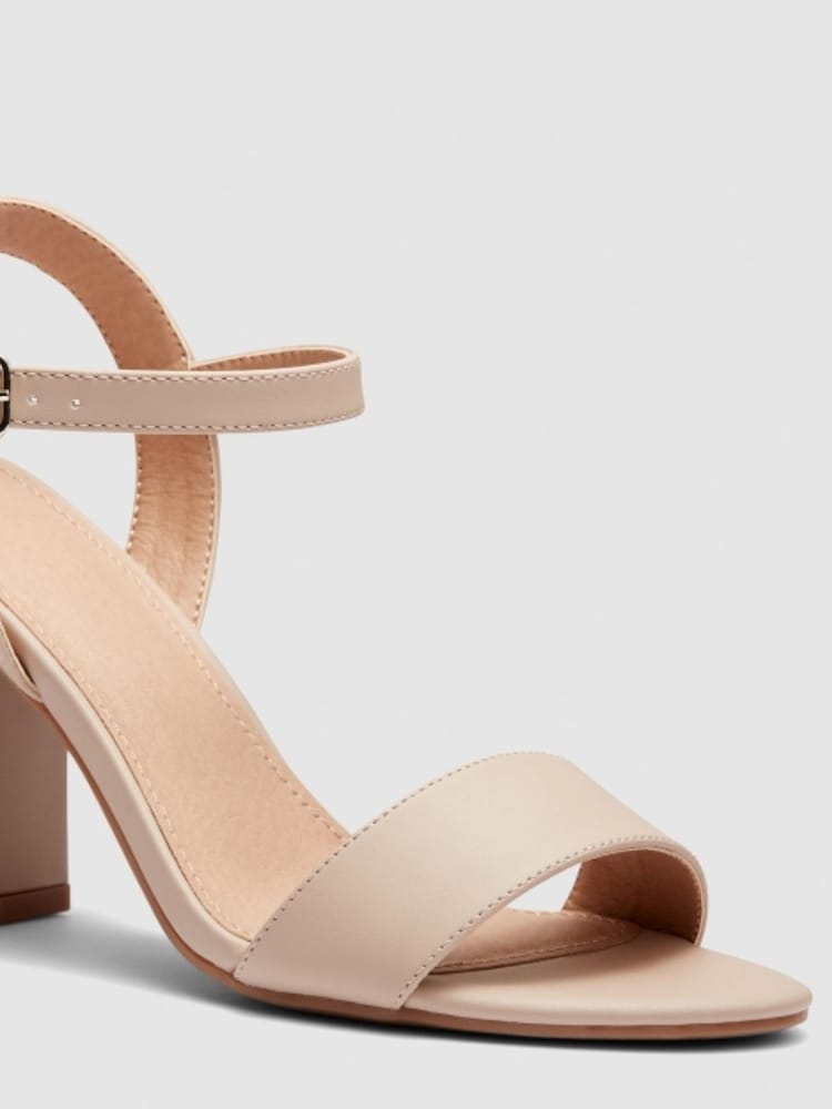 Novo Nude Regular Fit Mills Block Heel Sandal - Image 4 of 4