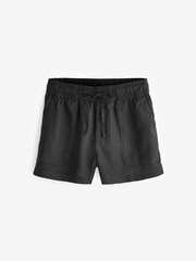 Gap Black High Rise Pull On Utility Shorts - Image 4 of 4