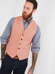 Joe Browns Red Full Of Fun Waistcoat - Image 1 of 6
