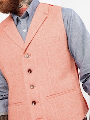 Joe Browns Red Full Of Fun Waistcoat - Image 4 of 6