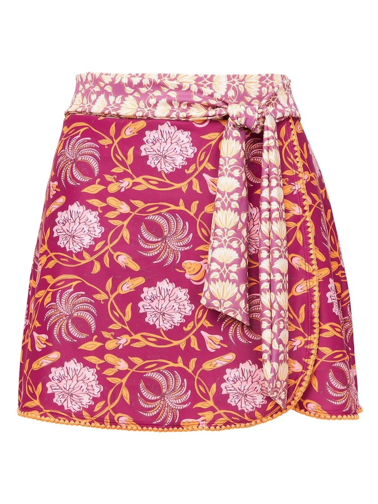 Joe Browns Red Mexicano Boho Swim Skirt - Image 5 of 5